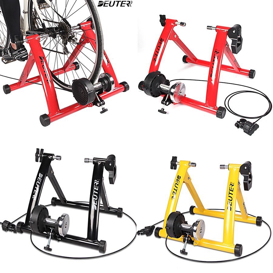 Bike Trainer เทรนเนอร์จักรยาน Deuter รุ่น MT04 มีสายรีโมทปรับความหนืด