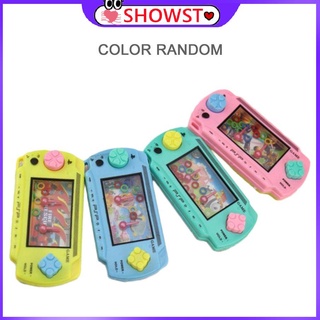 ⭐SH-PFF⭐Cartoon Funny Water Handheld Game Console Ring Toss Puzzle Machine Kids Toy
