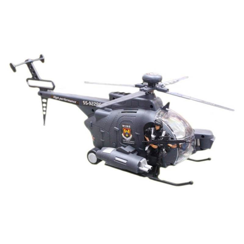 BKL เครื่องบิน คอปเตอร์ ตำรวจ ของเล่น ใส่ถ่านวิ่งมีไฟและเสียง 92286
