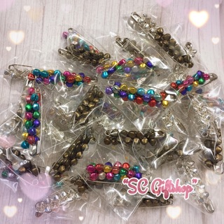 🇹🇭 (พร้อมส่ง) เข็มกลัดกระดิ่ง เข็มกลัดผ้าถุง เข็มกลัดเสื้อ