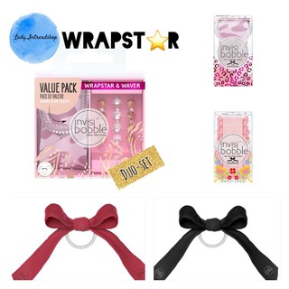 NEW🎀 Invisibobble แท้💯 WRAPStar 2in1 โบว์&amp; Slim สุดเก๋