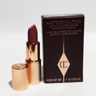 Charlotte Tilbury Matte Revolution Lipstick สี Pillow Talk 2 Medium ขนาด 1.1 g (ขนาดทดลอง)