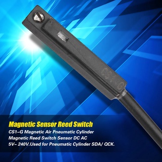 Tool Center CS1-G Magnetic Air Pneumatic Cylinder Reed Switch Sensor DC AC 5V- 240V