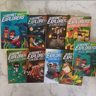 หนังสือสอนความรู้รอบตัว สำหรับเด็ก ชุด The secret Explorer เซต 8 เล่ม