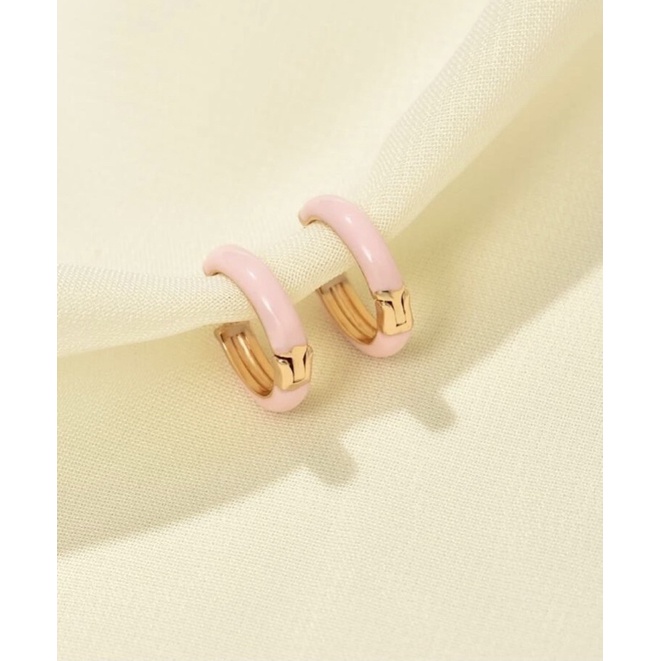 Simple Pink Earrings