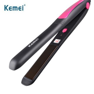 kemei km-328(ของแท้) เครื่องหนีบผม ที่หนีบผม ทำผมตรงหรือลอน อุปกรณ์ทำผมม้วนผม ผมตรงสวย หนีบผม ที่รีดผม เครื่องรีดผม