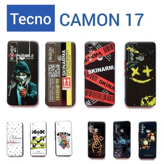 เคส Tecno Camon17  เคสลายกราฟฟิตี้สุดคูล **มีเก็บเงินปลายทาง**