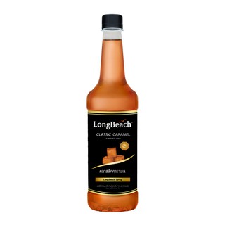 ลองบีชไซรัปคลาสสิค คาราเมล ขนาด 740 มล.LongBeach Classic Caramel Syrup size 740 ml.