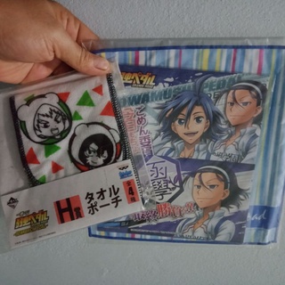 เซ็ตผ้าเช็ดหน้า และ กระเป๋าใส่โทรศัพท์ อนิเมะ โอตาคุ น่องเหล็ก Yowamushi Pedal Anime Japan