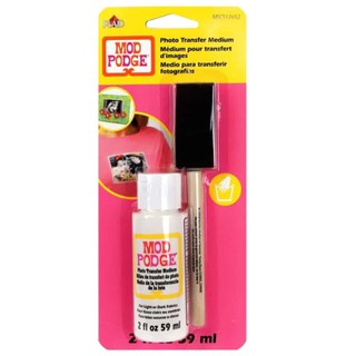 Mod Podge Photo Transfer Medium ขนาด 2 oz. มีแปรงแถมใน Set