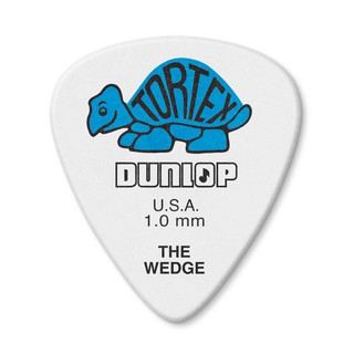 ปิ๊กDunlop รุ่น TORTEX WEDGE  1.00 mm ฟ้า