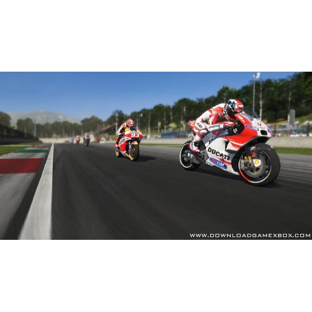 แผ่น XBOX 360 : Moto GP 15  ใช้กับเครื่องที่แปลงระบบJTAG/RGH