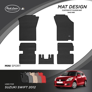 พรมปูพื้นรถยนต์เข้ารูปสำหรับ Suzuki Swift (ปี 2012-2014)