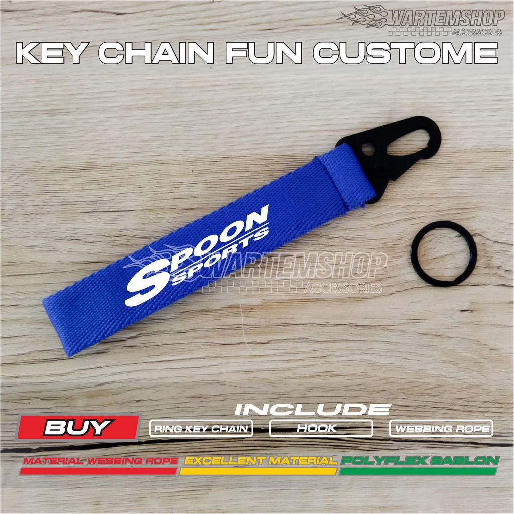 พวงกุญแจ GUNDAN FUN SPOON