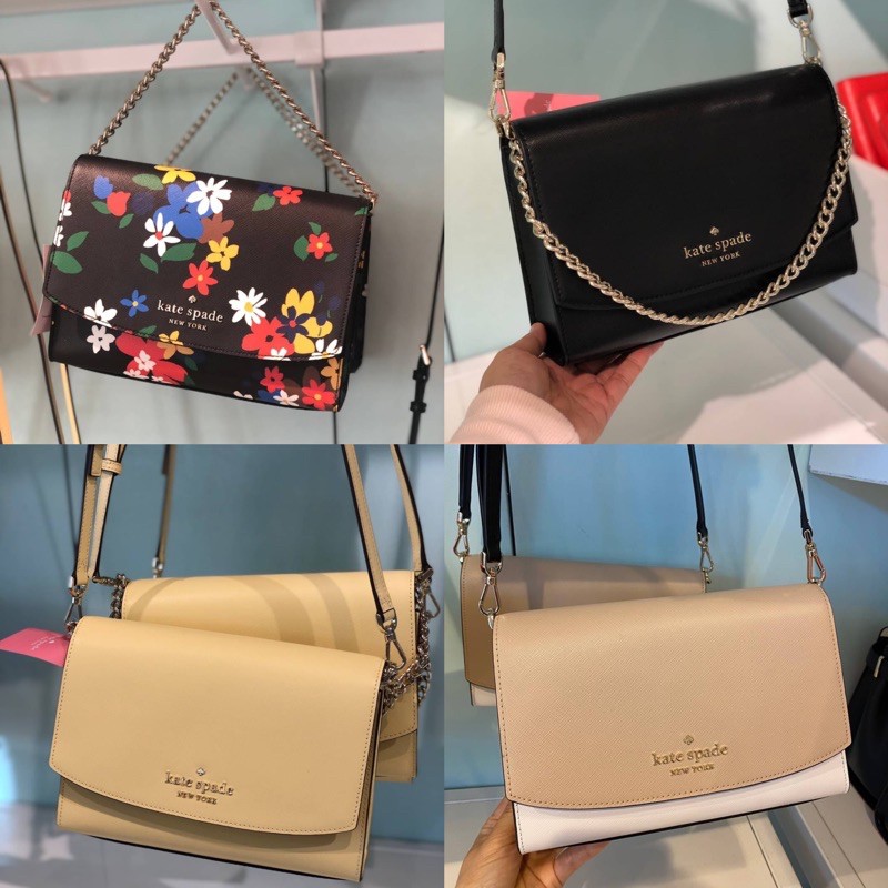 KATE SPADE Carson Colorblock Carson Convertible Crossbody มีหลายสี ...