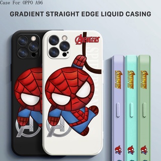 OPPO A96 A78 A77 A77S A76 A57 A36 4G 5G 2022 ออปโป้ สำหรับ Case Spider Man เคส เคสโทรศัพท์ เคสมือถือ