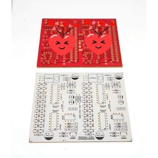 แผ่นปริ้นเปล่า, PCB stereo Peak Hold VU-Meter