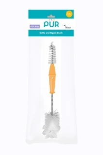 Pur แปรงล้างขวดนม และจุกนม คุ้มค่า 2in1 Bottle and Nipple Brush