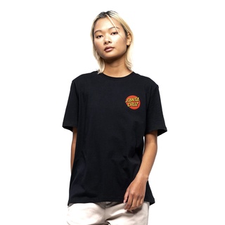 เสื้อยืดเเขนสั้น SANTA CRUZ CLASSIC DOT CHEST TEE BLACK