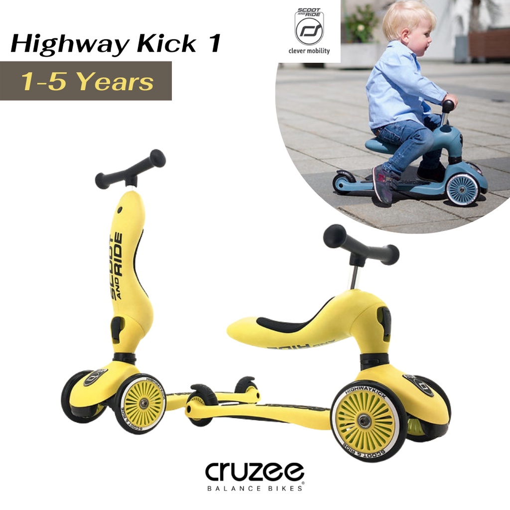 Scoot and Ride HigwayKick 1 สี Lemon