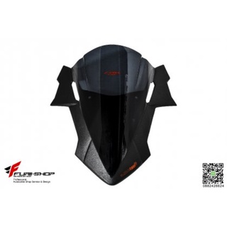 ชิวหน้า MOTOZAAA รุ่น AIRROCK FOR HONDA CBR650F ดำด้าน