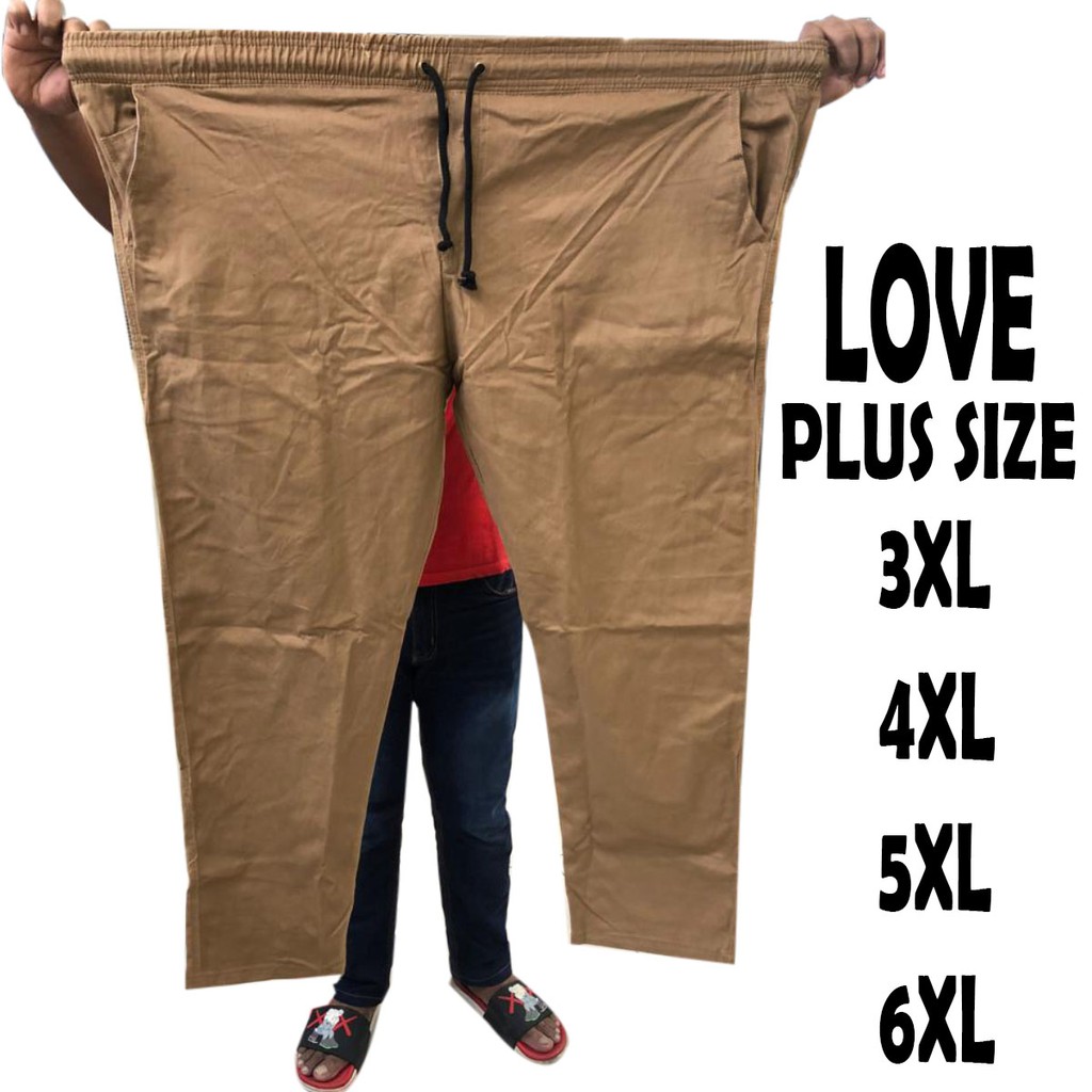 Slack Pant Plus Size Stretch Comfort Slack Pant Unisex Slack Pants ขนาดใหญ่เอวยางยืดเหมาะสําหรับคนอ้
