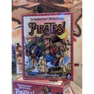 Extraordinary Adventures Pirates! เกมส์ โจรสลัด ผจญภัย วางแผน บันเทิง เกมส์ครอบครัว สนุก Kickstarter Boardgame