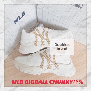 📍สอบถามก่อนนะคะ📍MLB BIGBALL CHUNKY WHITE GOLD NY