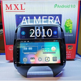 เครื่องเล่นระบบAndroid ตรงรุ่น Nissan Almera 2010 ใหม่ล่าสุด MXL​ 10"/Android V:10