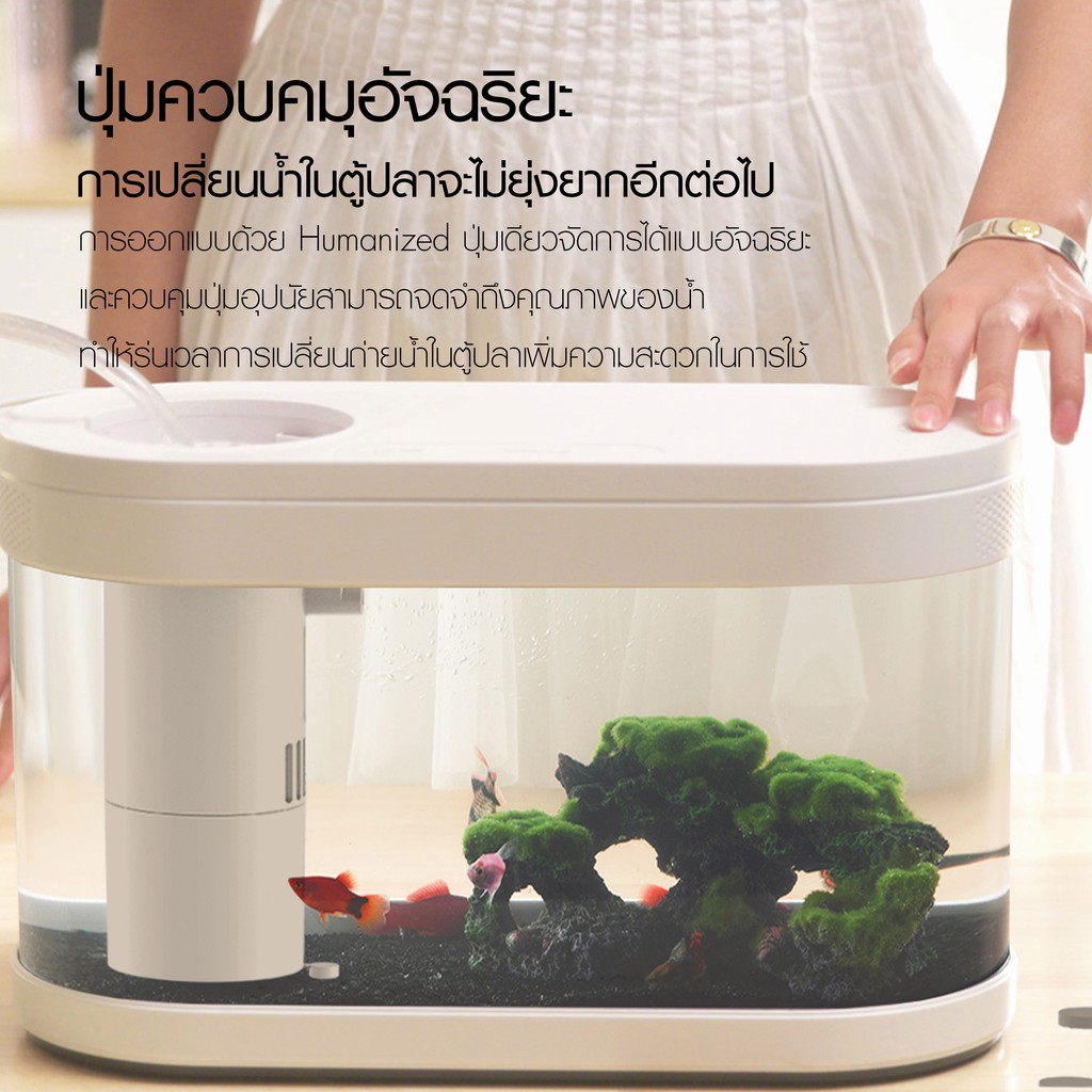 Geometry Fish Tank ตู้ปลาระบบนิเวศน์ ตู้ปลาโปร่งใส ตู้ปลานาโน ตู้ปลา ...