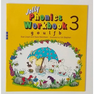 Jolly phonics workbook #3 Group 3 - g, o, u, l, f, b