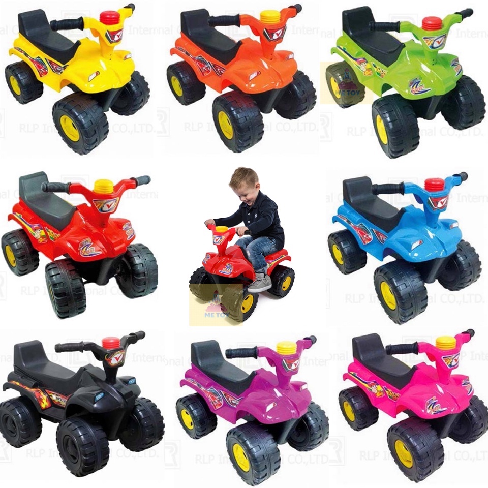 รถขาไถ สิงห์ทะเลทราย เด็กนั่ง+ขาไถ มี 8 สี สีเขียว สีแดง สีชมพู สีเหลือง สีฟ้า สีม่วง สีส้ม และสีดำ
