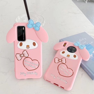 Xiaomi Redmi Note 8 / Redmi Note 8 Pro / Redmi Note 7 Mi A1 5X Mi 10 Pro My Melody 3D เคสมือถือซิลิโคนลายการ์ตูน