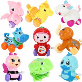 ราคา[ SunHeng ] ของเล่นไขลาน ของเล่นสำหรับเด็ก สีสันสดใส มีหลายลายให้เลือก