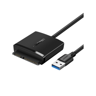 โปรโมชั่น : Ugreen อะแดปเตอร์ แปลง USB 3.0 เป็น SATA สีดำ 1 ชิ้น