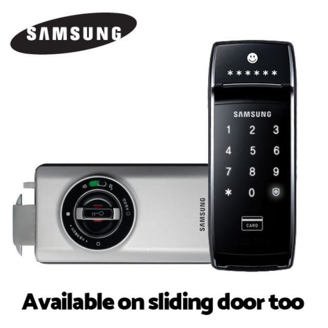 [SAMSUNG]DIGITAL DOOR LOCK กลอนประตูดิจิตอล รุ่น SHS-2320 สีดำ