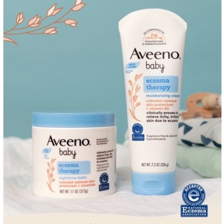 [ของแท้ 100%] AVEENO BABY ECZEMA THERAPY MOISTURIZER