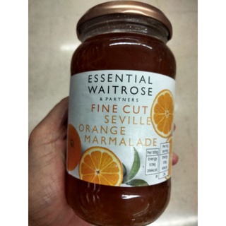 Waitrose Essential Seville Orange Marmalade แยม  เวทโทรส เอสเซนเชี่ยว454 กรัม