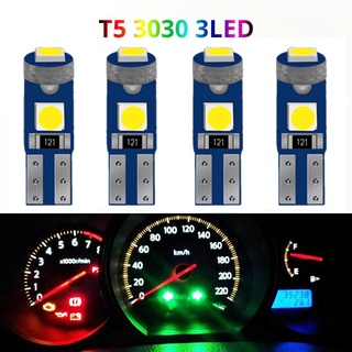 หลอดไฟ T5 LED สว่างมาก สําหรับติดรถยนต์