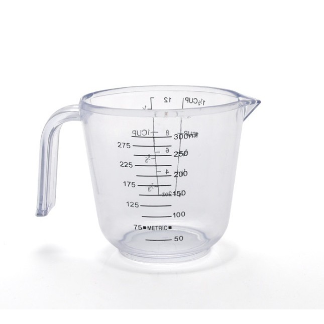 ถ้วยตวงพลาสติก 300ml  ถ้วยตวงทำขนม แก้วตวงน้ำถ้วยตวงชงกาแฟตวงของเหลว T1118