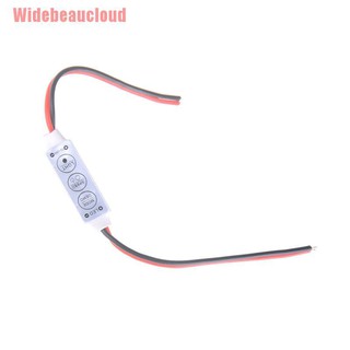 Widebeaucloud ไฟ led 12-24v mini 3 คีย์ 3528 5050 ความสว่าง 1 ชิ้น