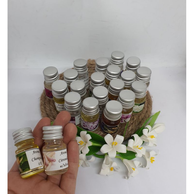 น้ำมันหอม น้ำมันเตาอโรม่า น้ำมันหอมกลิ่นดอกไม้ ขนาด 5 ml.