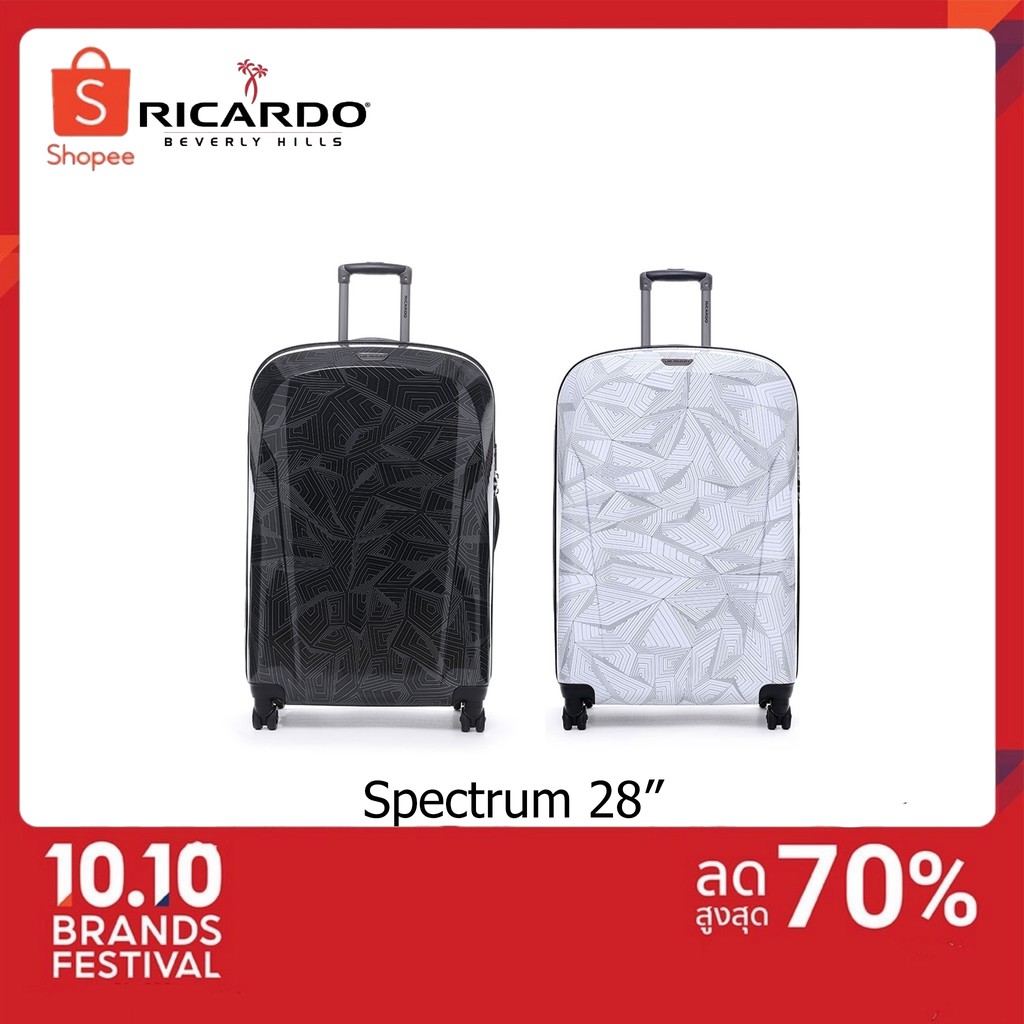 กระเป๋าเดินทางRicardo Spectrum 28 นิ้ว สีดำ
