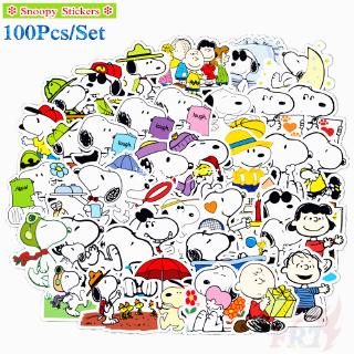 100Pcs/Set ❉ Snoopy สติ๊กเกอร์ ❉ Cartoon DIY Mixed Luggage Laptop Skateboard Decals Doodle สติ๊กเกอร์