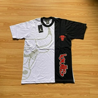 เสื้อยืด พิมพ์ลายโลโก้ Jordan Chicago Bulls สําหรับผู้ชาย