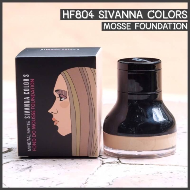 แท้💯💯💯 Sivanna colors mosse foundation ✨ กลับมาอีกครั้ง ~ รองพื้นเนื้อมูส