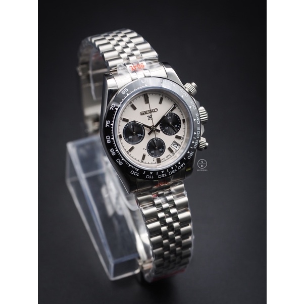 Seiko Mod Panda Speedtimer Chronograph Date (Daytona Edition) ⚪️⚫️