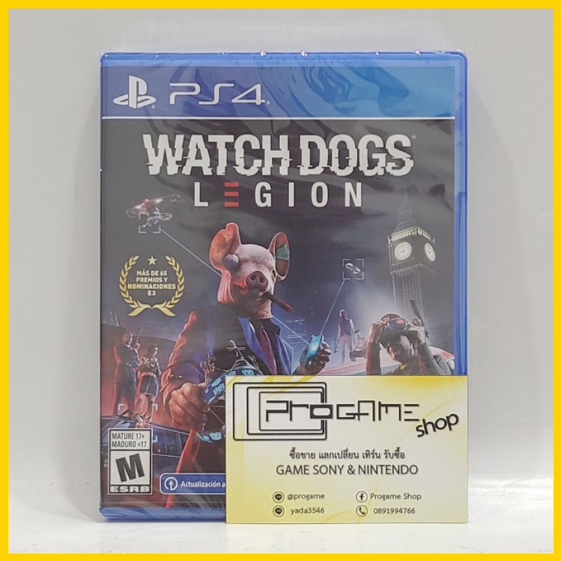 มือหนึ่ง watch dogs : legion ps4 (โซน 1)