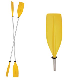 พายคยัค สีเหลือง ขนาดเล็ก (Kids kayak Paddle (Split shaft) )