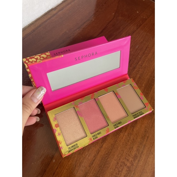 sephora face the jungle palette